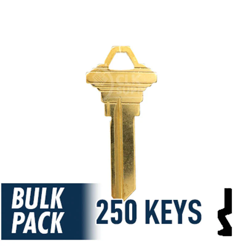 Uncut Key Blank | Schlage | SC4 - 250 Pack - Image 14