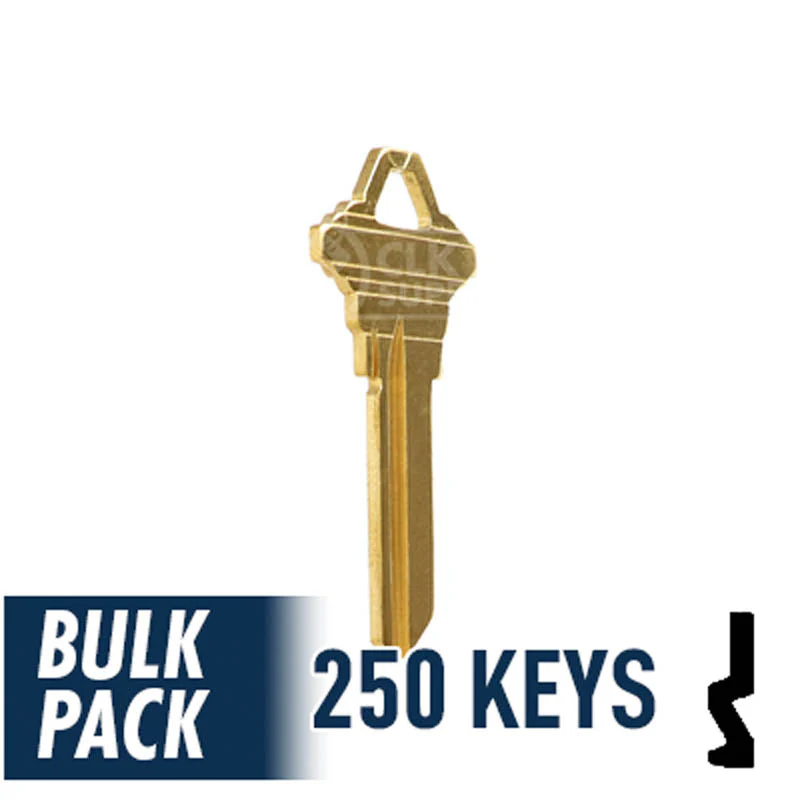 Uncut Key Blank | Schlage | SC4 - 250 Pack - Image 17