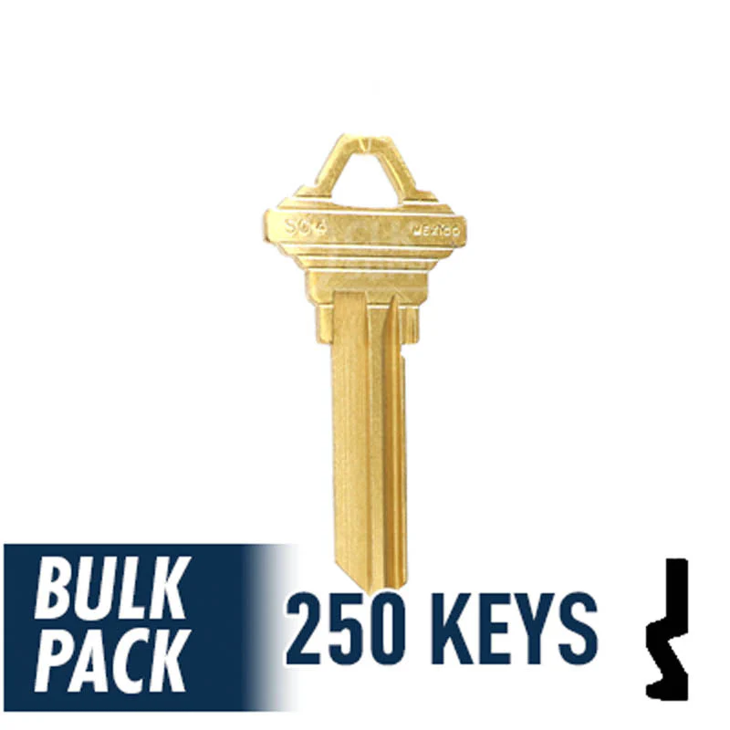 Uncut Key Blank | Schlage | SC4 - 250 Pack - Image 3