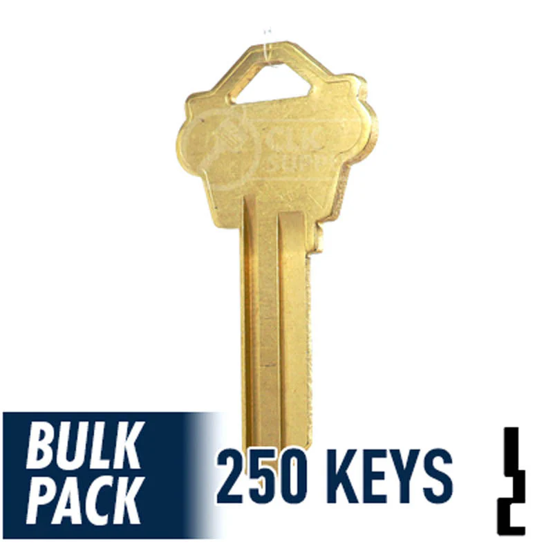 Uncut Key Blank | Weslock| WK2 - Image 11
