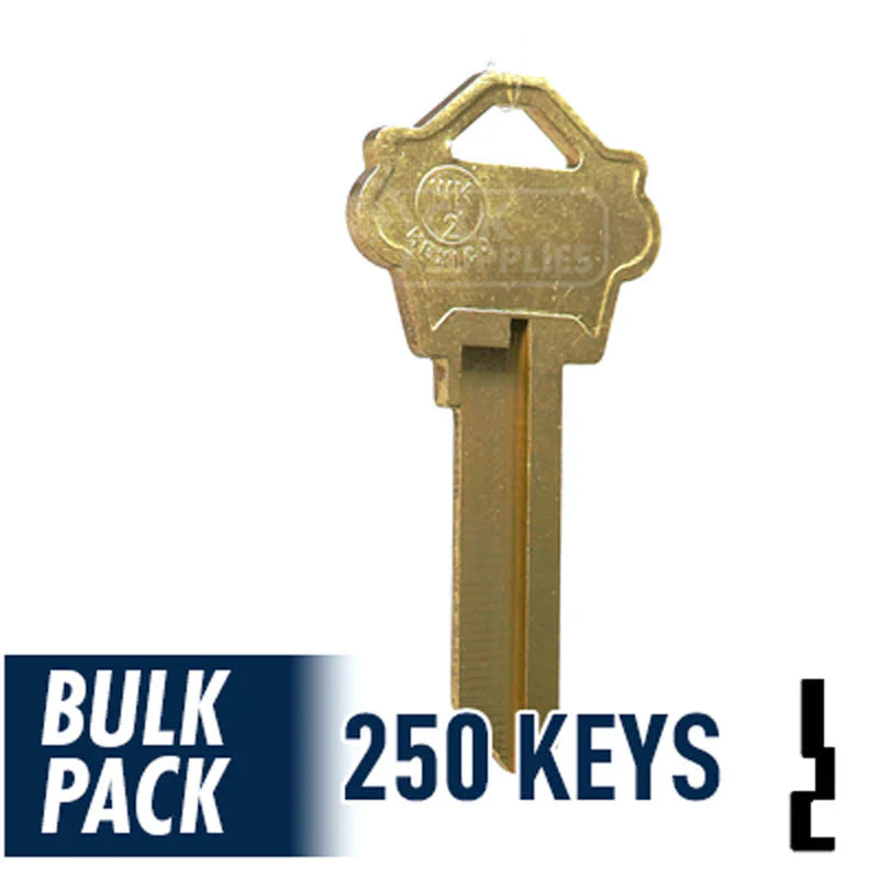Uncut Key Blank | Weslock| WK2 - Image 3
