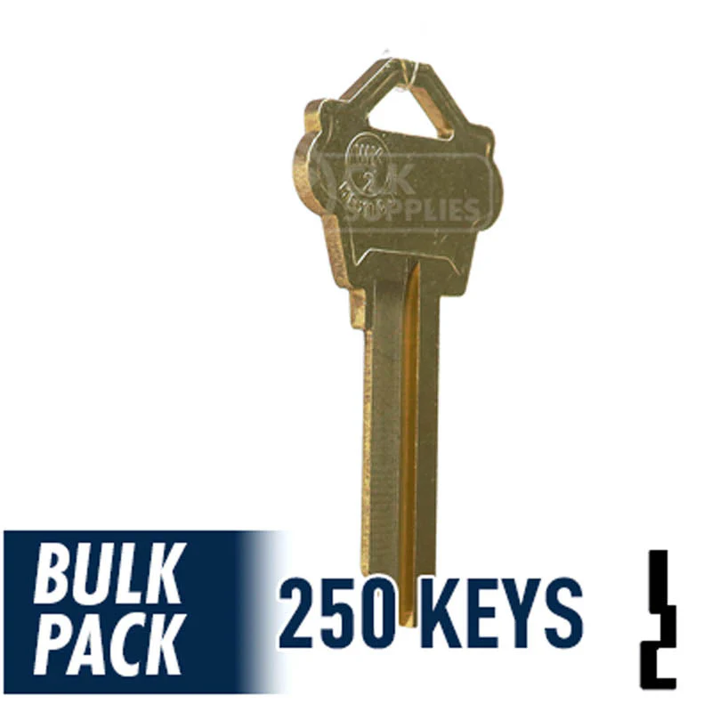 Uncut Key Blank | Weslock| WK2 - Image 4