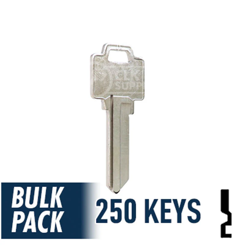 Uncut Key Blank | Weiser | WR5 - 250 Pack - Image 15