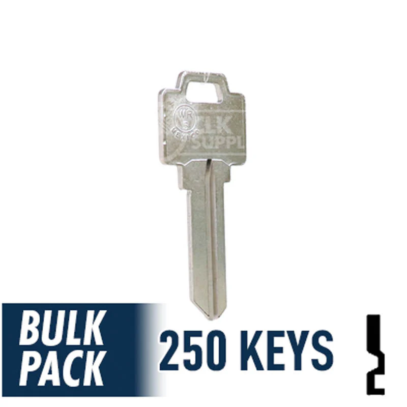 Uncut Key Blank | Weiser | WR5 - 250 Pack - Image 3