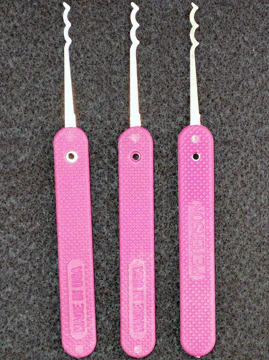 3 Piece GSP Bogie Lock Pick Set 0.018 Thickness - Image 2