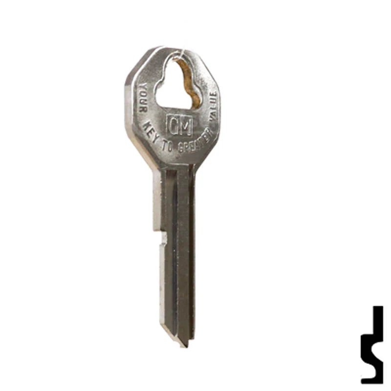 Uncut Key Blank | 32318 | GM OEM - Image 16