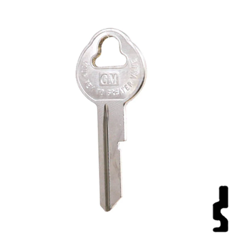 Uncut Key Blank | 32319 | GM OEM Secondary Key - Image 24