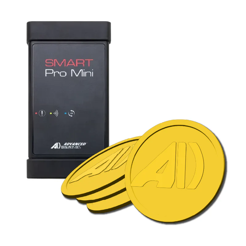 50 Program Tokens For Advanced Diagnostics Smart Pro Mini