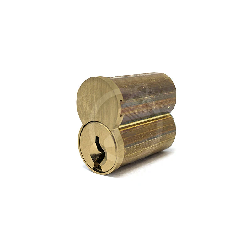 6 Pin IC Core "A" Keyway (Satin Brass)