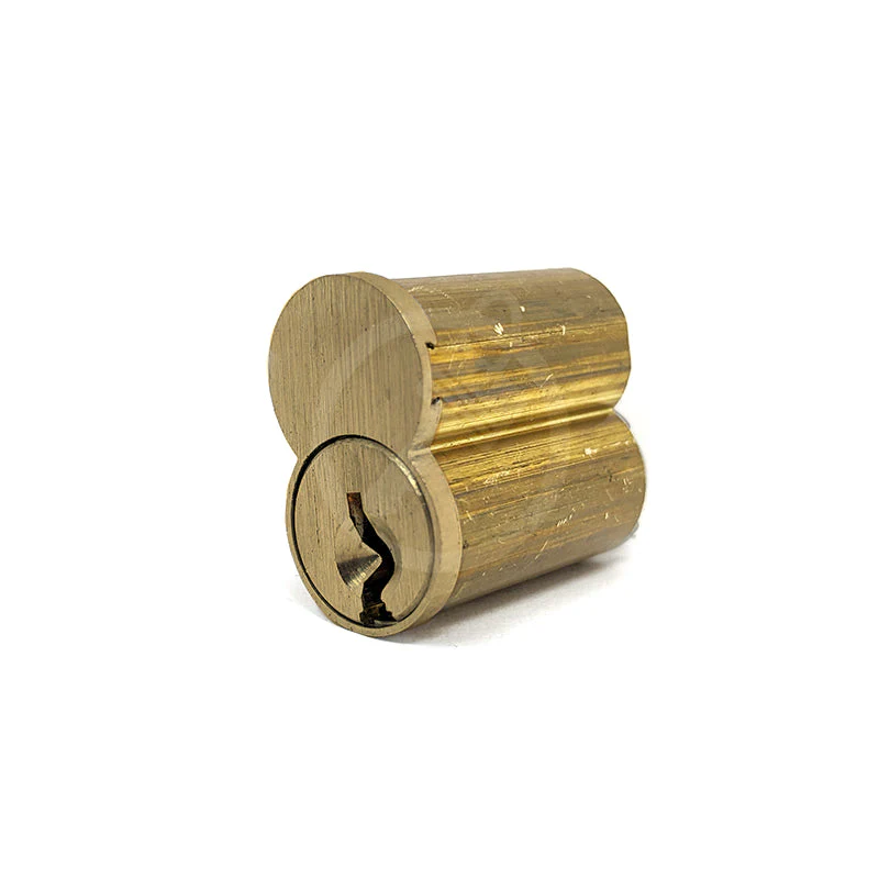 6 Pin IC Core "B" Keyway (Satin Brass)
