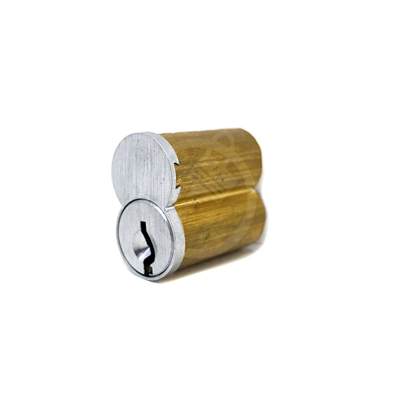 6 Pin IC Core "D" Keyway (Satin Chrome)