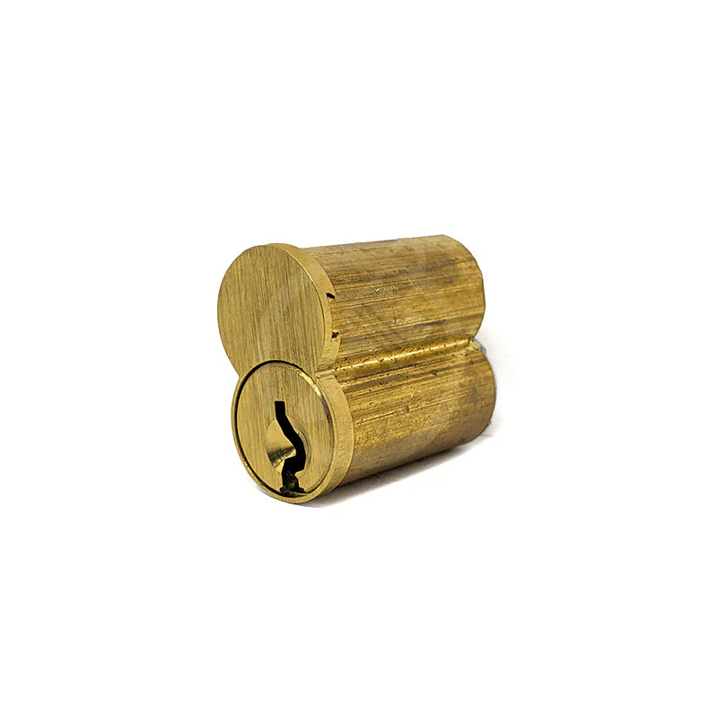 6 Pin IC Core "G" Keyway (Satin Brass)