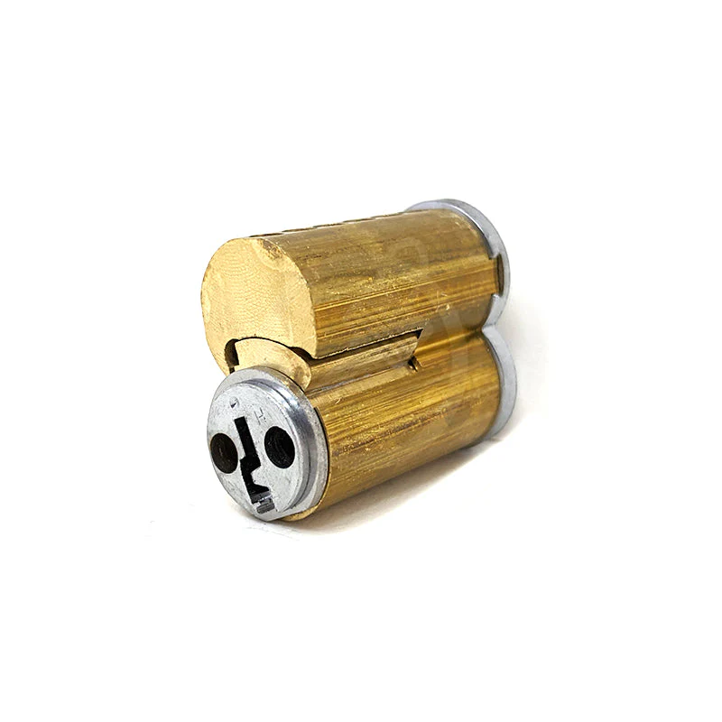 6 Pin IC Core "H" Keyway (Satin Chrome) - Image 2