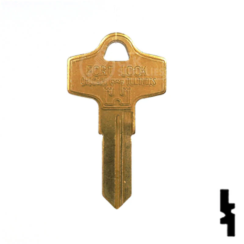 Uncut Key Blank | Fort | 752