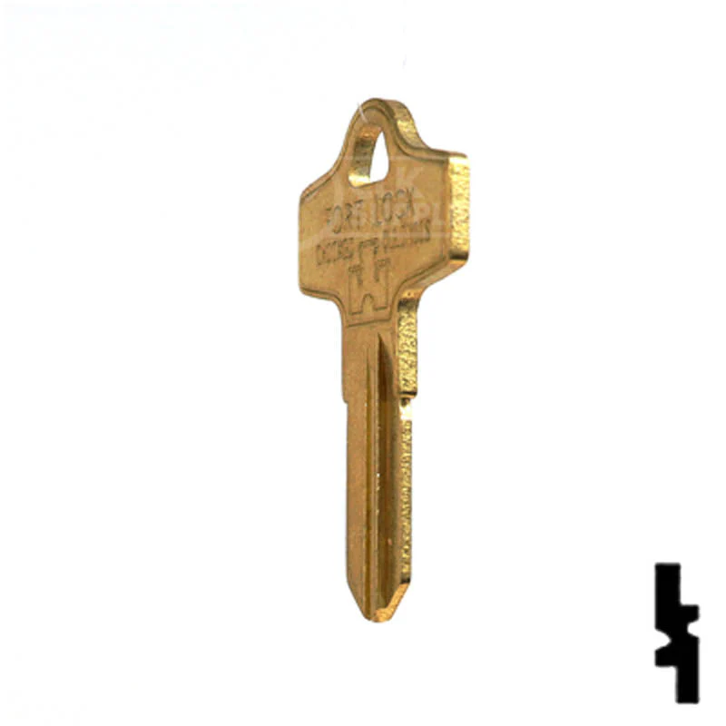 Uncut Key Blank | Fort | 752 - Image 21