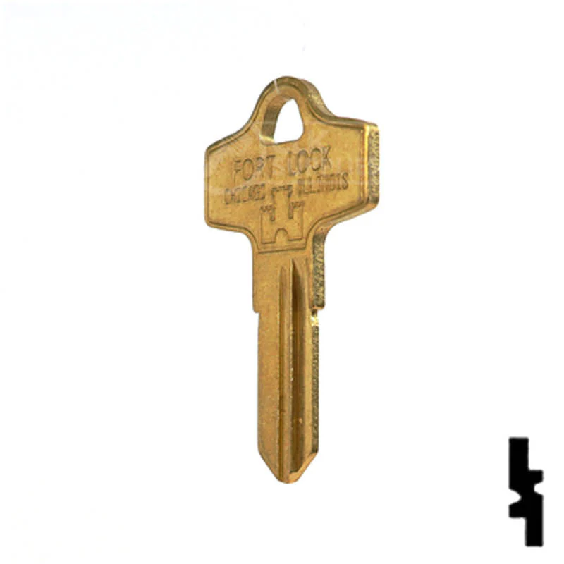 Uncut Key Blank | Fort | 752 - Image 22