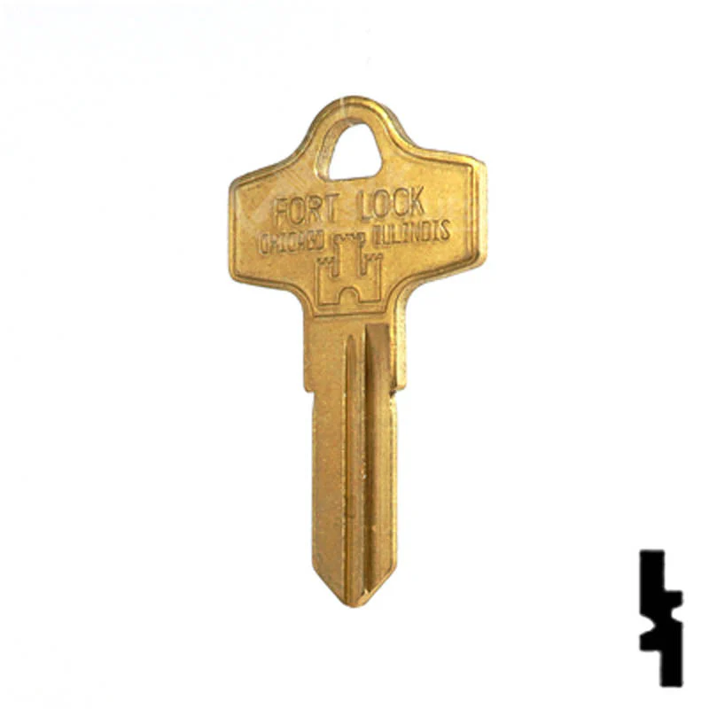 Uncut Key Blank | Fort | 752 - Image 23