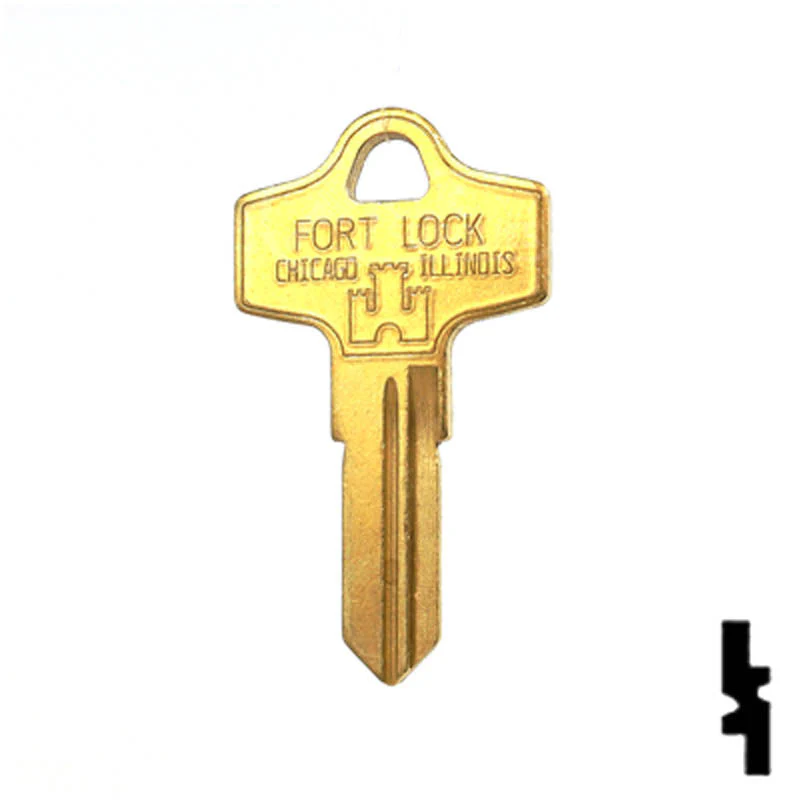 Uncut Key Blank | Fort | 752 - Image 24