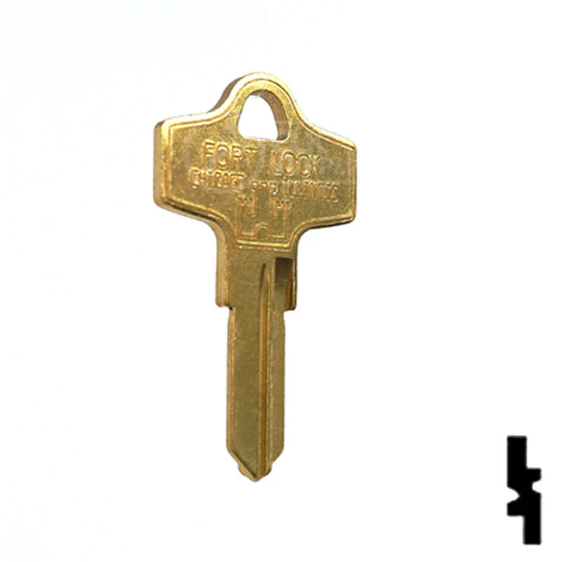 Uncut Key Blank | Fort | 752 - Image 3