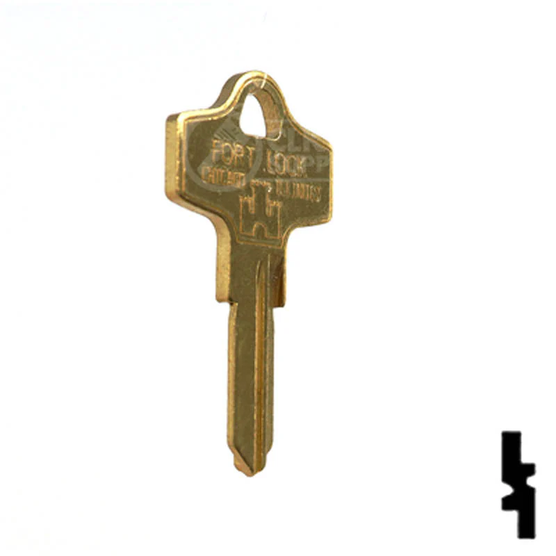 Uncut Key Blank | Fort | 752 - Image 4
