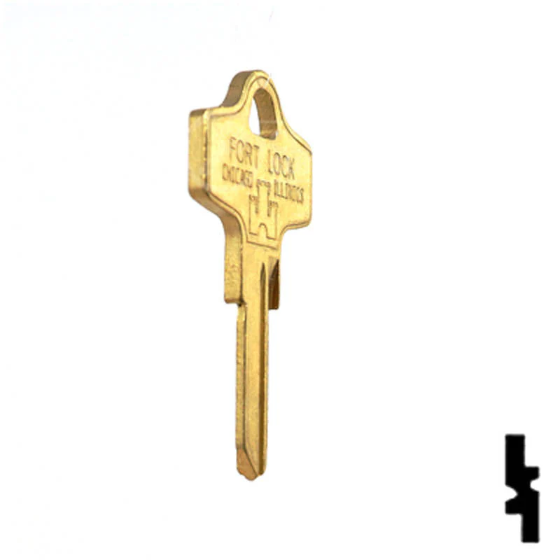 Uncut Key Blank | Fort | 752 - Image 5