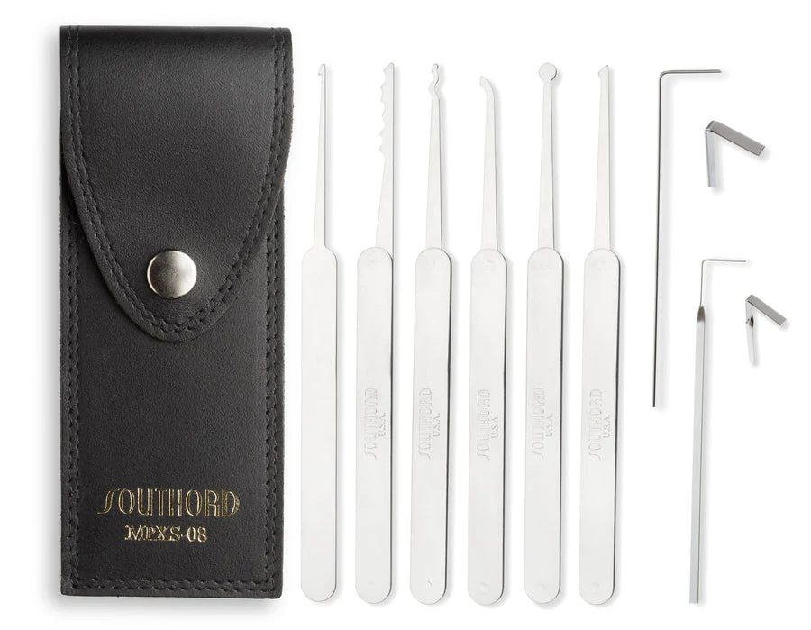 SouthOrd 8pc Lock Pick Set