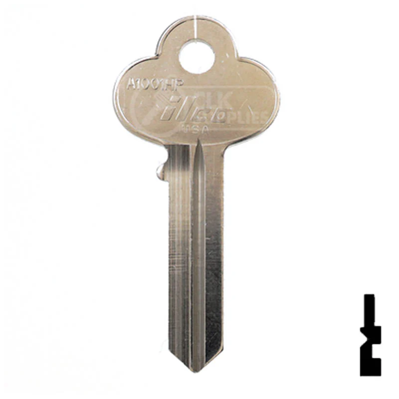 Uncut Key Blank | Corbin Russwin | A1001HP