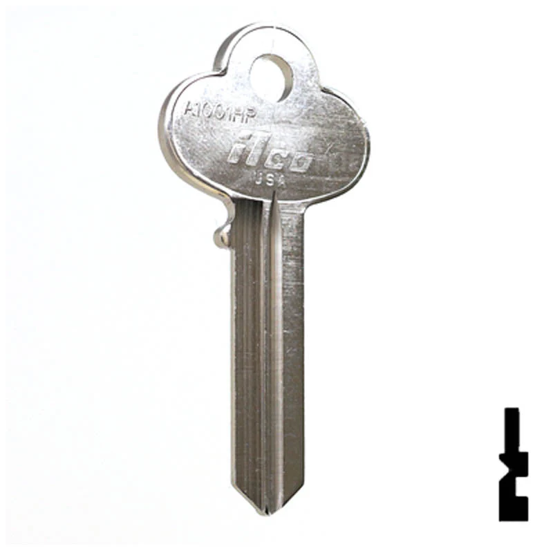 Uncut Key Blank | Corbin Russwin | A1001HP - Image 3