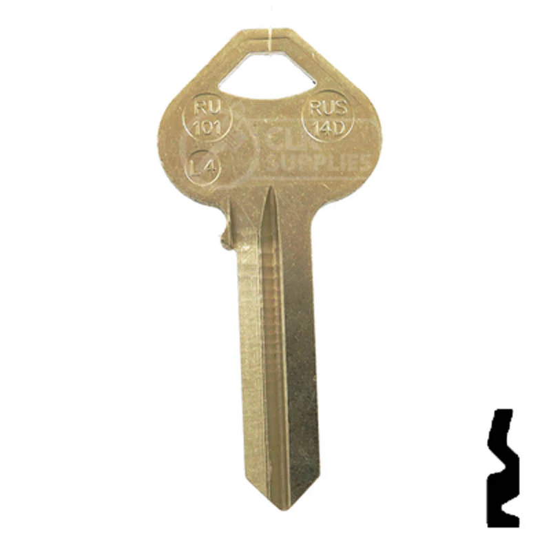 Uncut Key Blank | Corbin Russwin | A1011L4, RU101 - Image 13