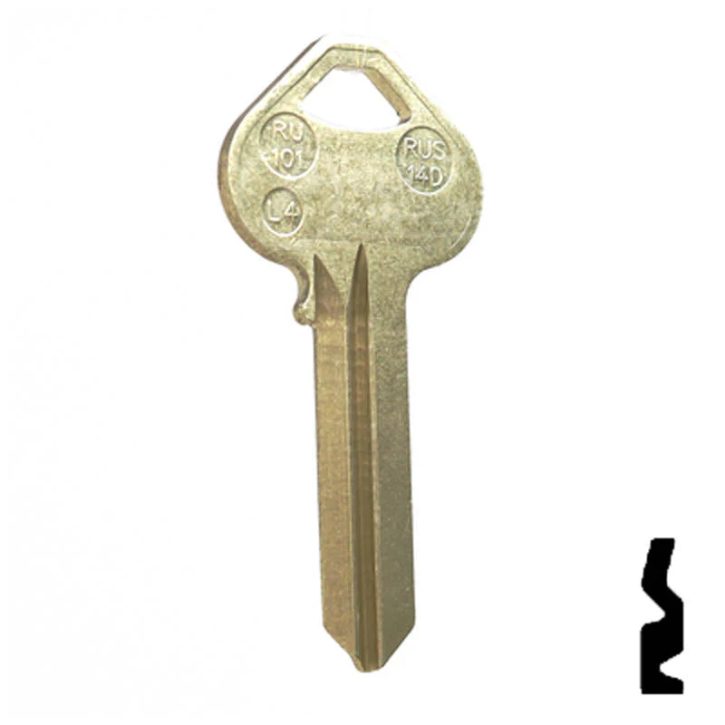 Uncut Key Blank | Corbin Russwin | A1011L4, RU101 - Image 15