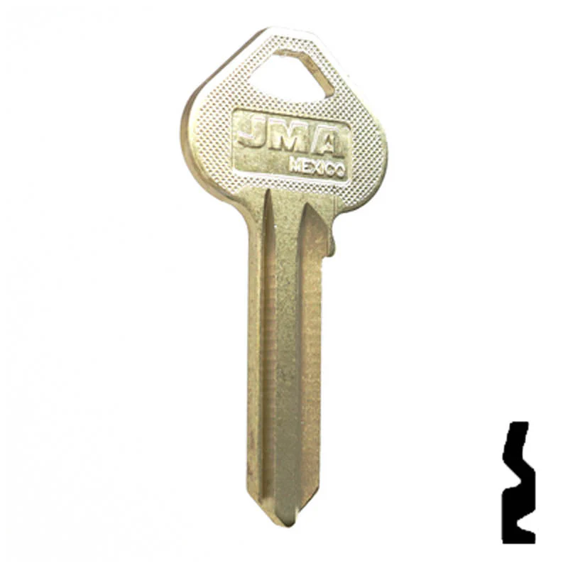 Uncut Key Blank | Corbin Russwin | A1011L4, RU101 - Image 3