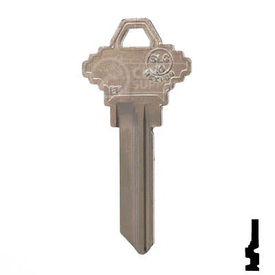 Uncut Key Blank | Schlage | A1145EF - Image 12