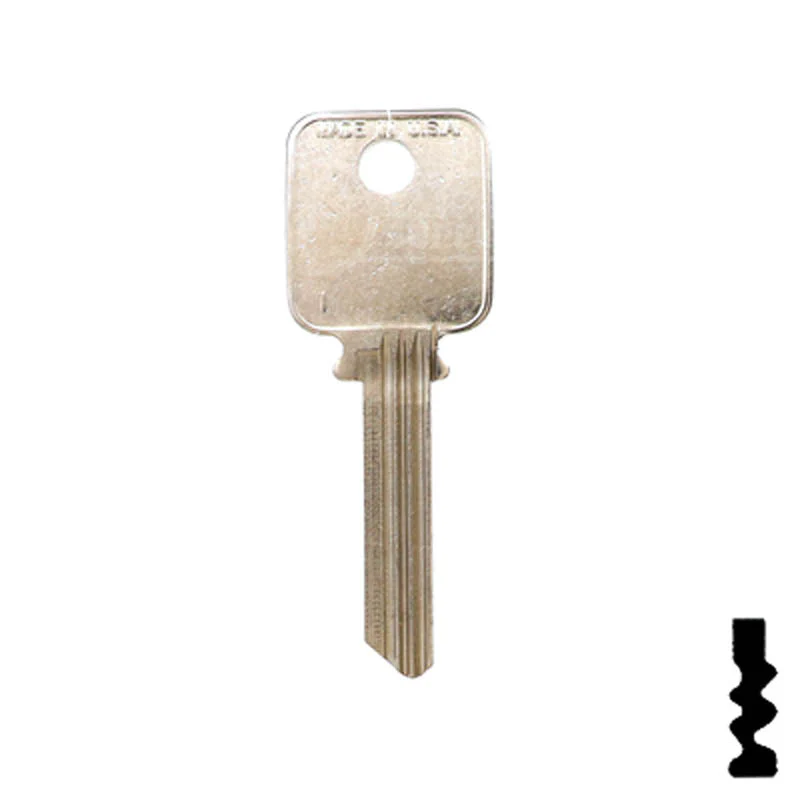 Uncut Key Blank | Medeco Biaxial G3 | A1638 - Image 2