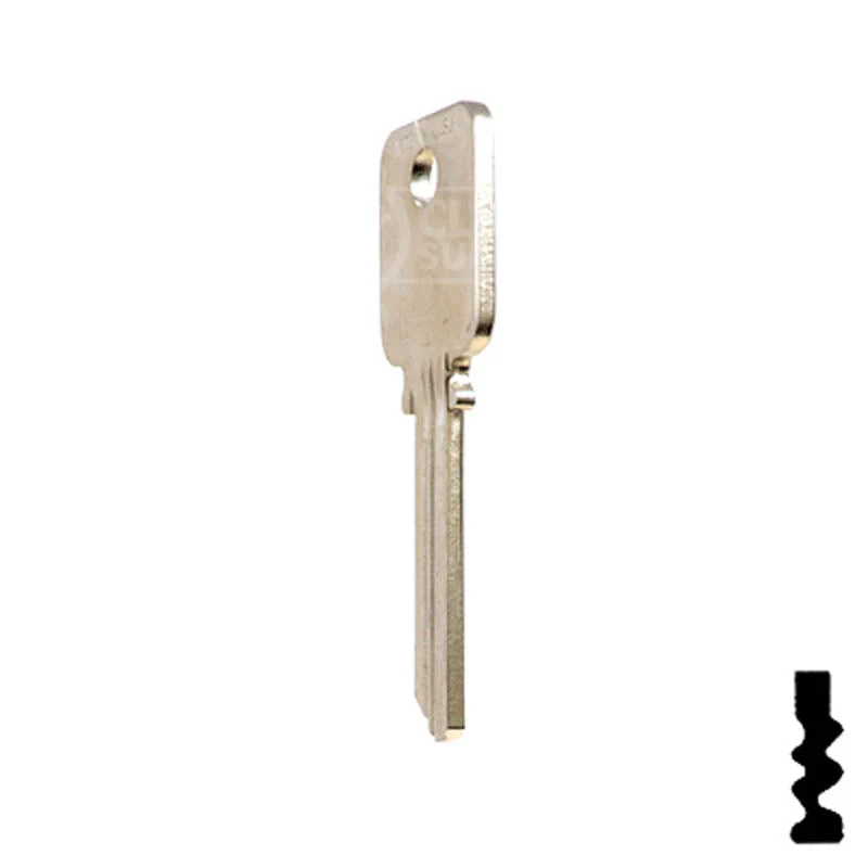Uncut Key Blank | Medeco Biaxial G3 | A1638 - Image 22