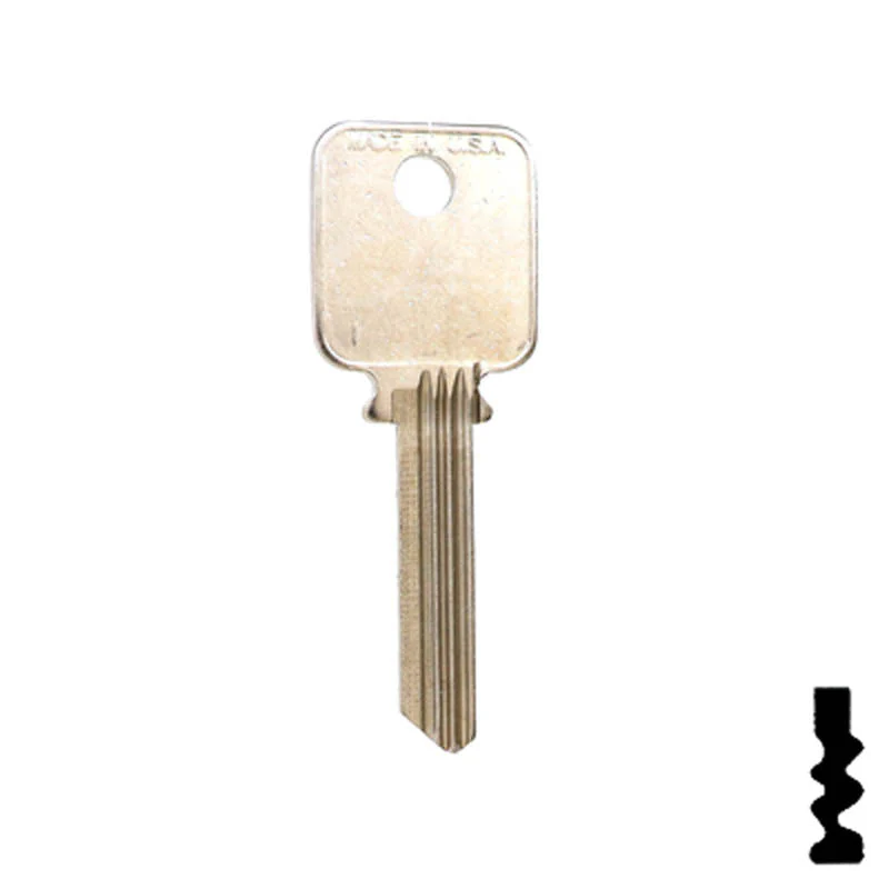 Uncut Key Blank | Medeco Biaxial G3 | A1638 - Image 3