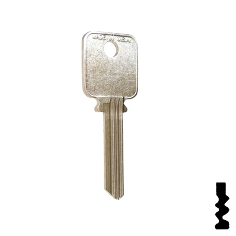 Uncut Key Blank | Medeco Biaxial G3 | A1638 - Image 4