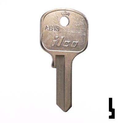 Uncut Key Blank | Abus | AB13 - Image 2