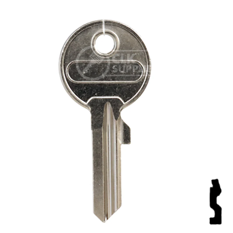 Uncut Key Blank | Abus | for 24/41 KBL, 90020 - Image 13