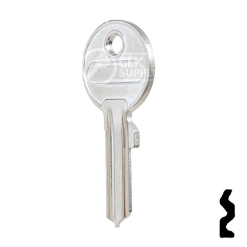 Uncut Key Blank | Abus | for 24/41 KBR, 90010 - Image 11
