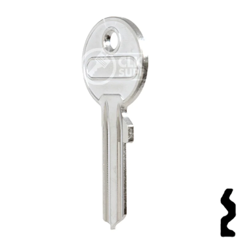 Uncut Key Blank | Abus | for 24/RK26, 90015 - Image 10