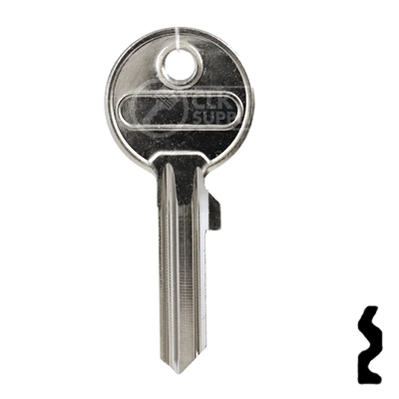 Uncut Key Blank | Abus | for 24/RK26, 90015 - Image 13