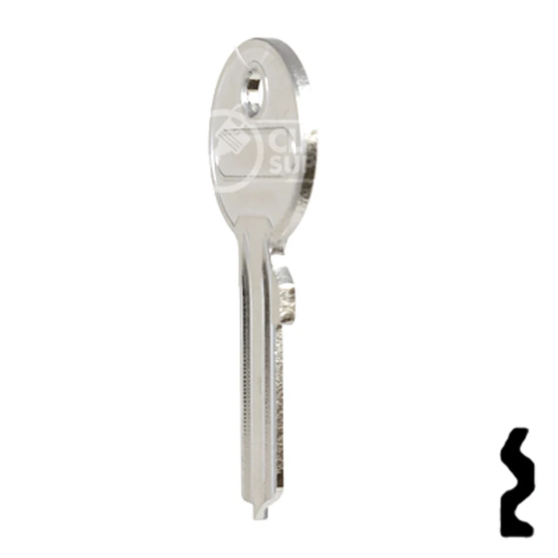 Uncut Key Blank | Abus | for 24/RK26, 90015 - Image 9