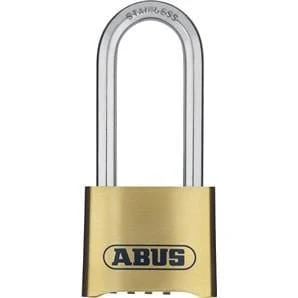 Abus 4 Dial Combination Padlock 2 1/2" Long Shackle