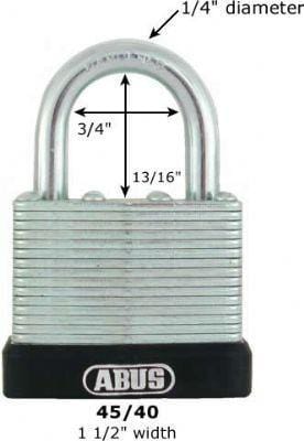 Abus 45/40 Long Padlock KD