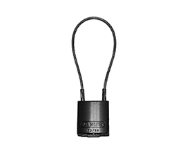 Abus 72/30 Safety Padlock with Cable Shackle - Aluminum Body
