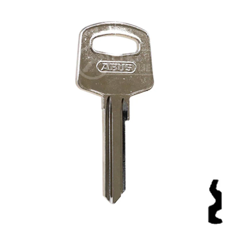 Uncut 72 Series Key Blank | Abus | RH6 - Image 2