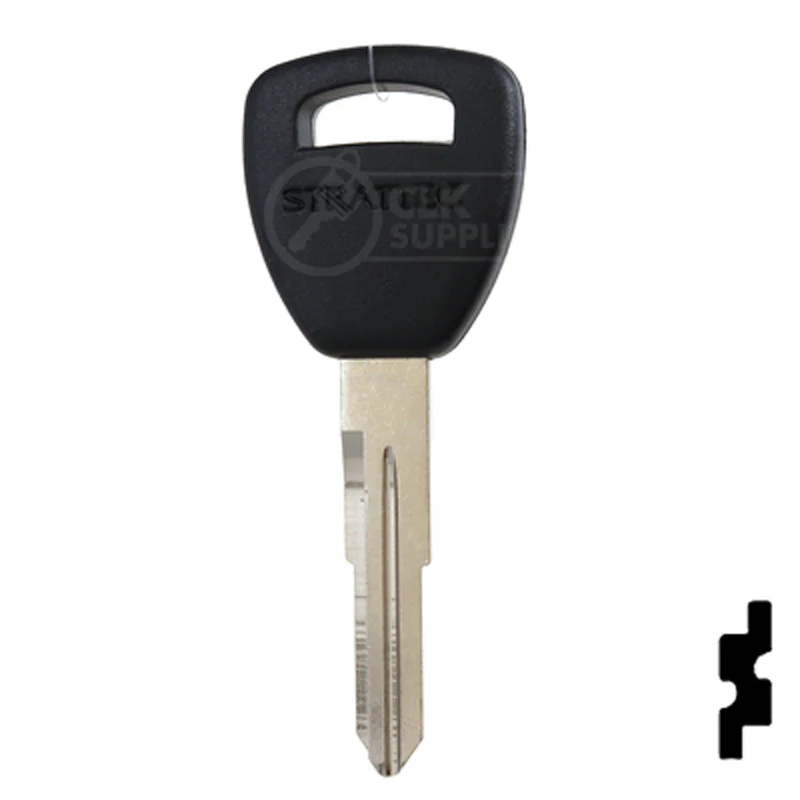 Uncut Plastic Head Transponder Key Blank | Acura | HD111 - Image 12