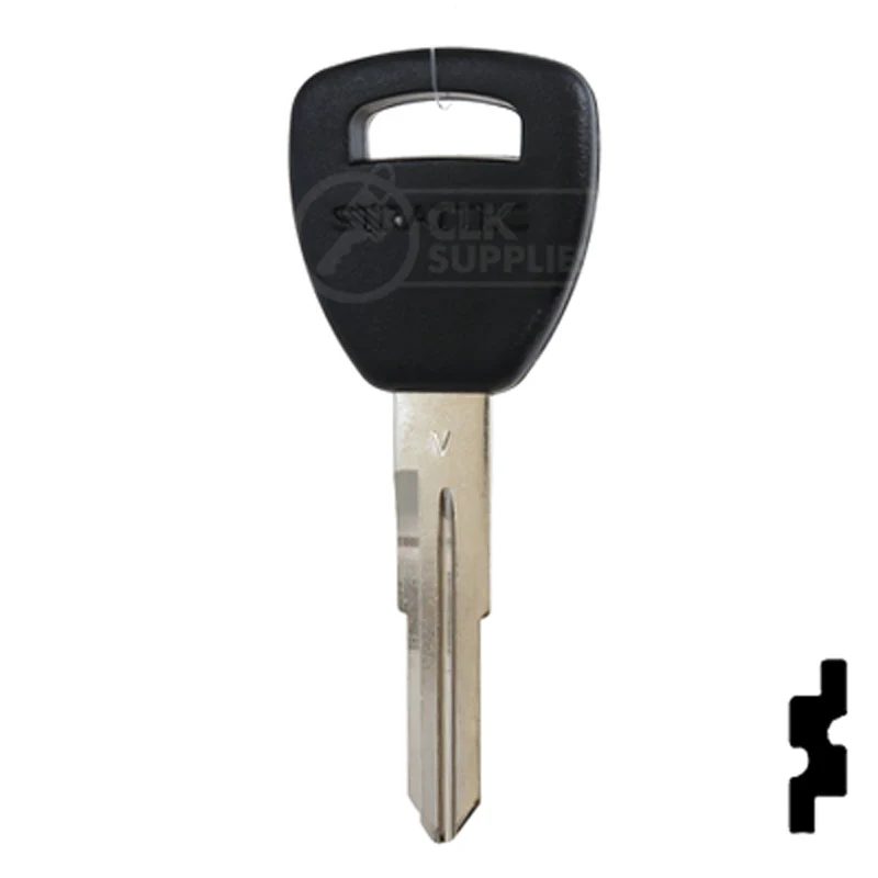 Uncut Plastic Head Transponder Key Blank | Acura | HD111 - Image 24