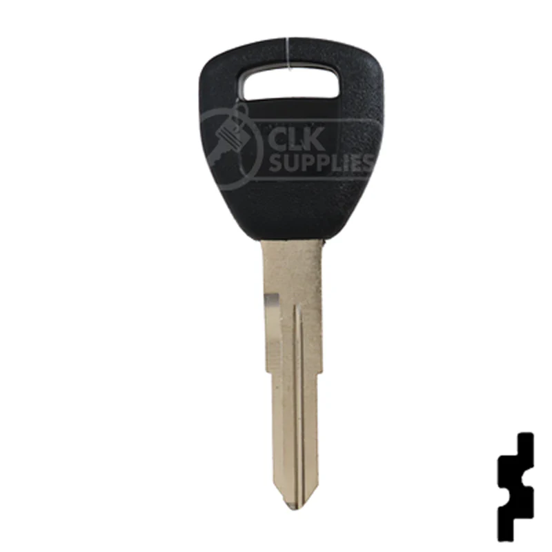 Uncut V-Chip Transponder Key | Acura | HD111PT - Image 14
