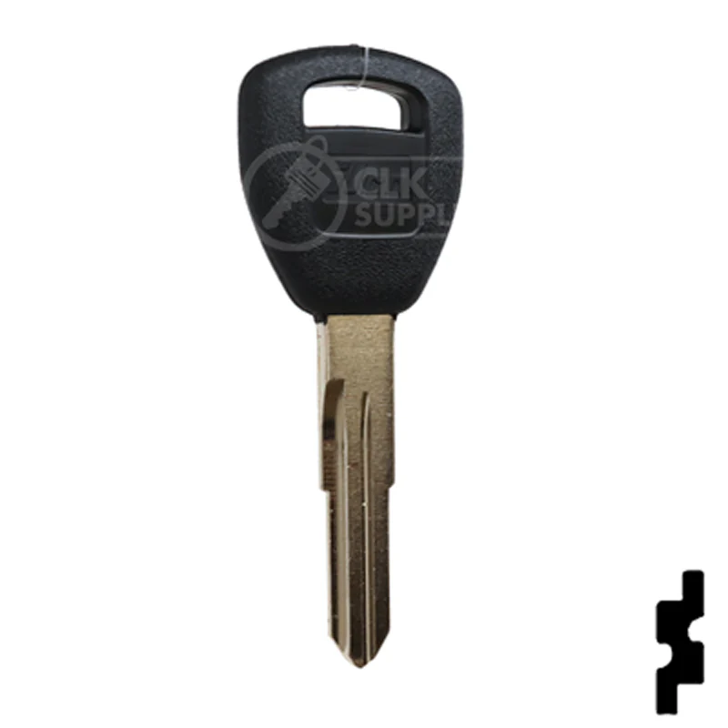 Uncut V-Chip Transponder Key | Acura | HD111PT - Image 3